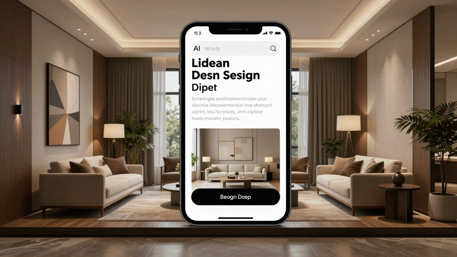 AI Interior Design Video Generator | Photo to 3D Walkthrough