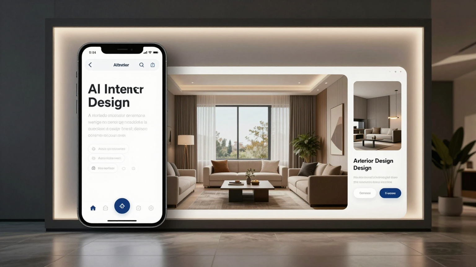AI Interior Design Video Generator | Photo to 3D Walkthrough